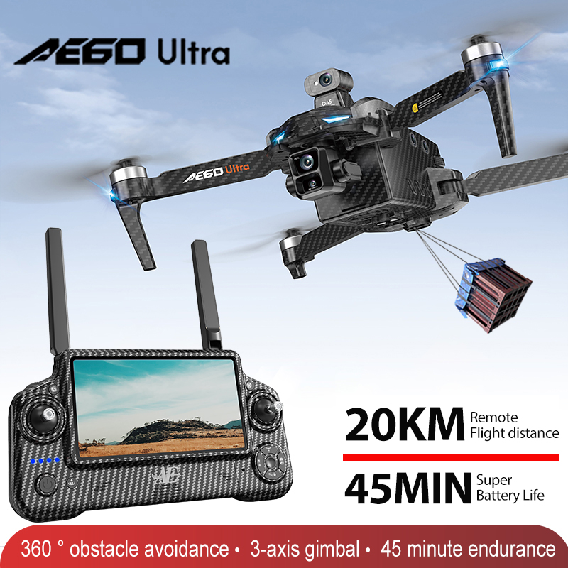 Drone Kit Professional - AE60 GPS Дрон Профессиональная камера 8K