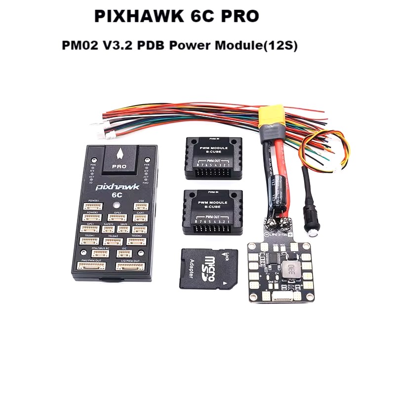 Полетный контроллер PIXHAWK 6C – обзор и цена Drone Kit Hexacopter